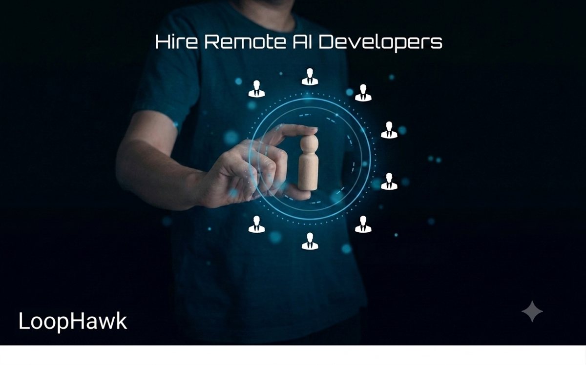 Hire remote AI developers — a global network of hand-picked senior AI, LLM and agentic engineers, built by LoopHawk