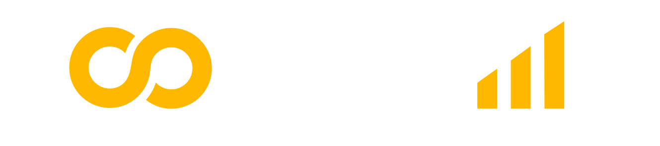 LoopHawk logo with yellow and white text on grey background."